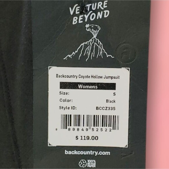 NWT Backcountry Jumpsuit Coyote Hollow Overalls Womens Small ID BCCZ335 - Picture 9 of 12